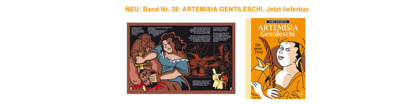 NEu: Band Nr. 38: Artemisia Gentileschi. Ab jetzt lieferbar