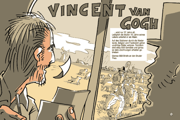 4. Vincent van Gogh -  Rabenjagd