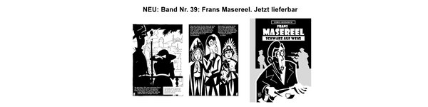 Neu: Band 39: Frans Masereel. Jetzt lieferbar.